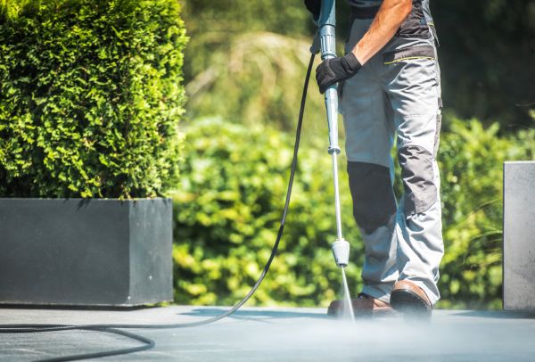 Concrete Pressure Washing in Milton