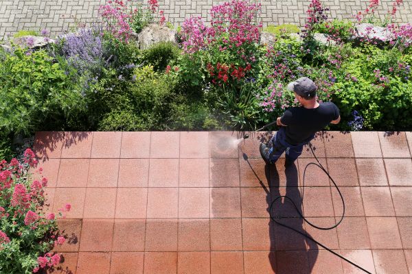 Patio Cleaning in Milton
