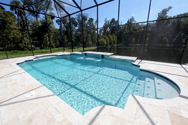Pool Cage Cleaning in Milton