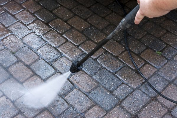 Patio Pressure Washing in Milton