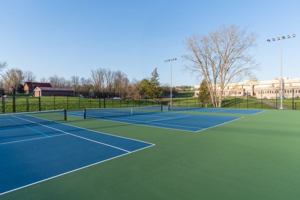 Tennis Court Cleaning in Milton