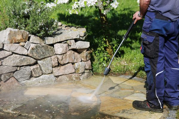 Stone Pressure Washing in Milton