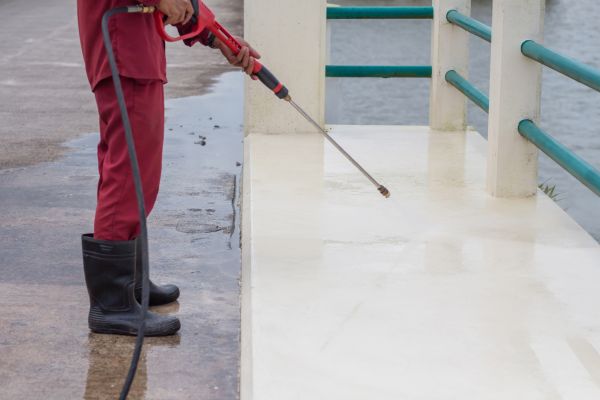 Industrial Concrete Cleaning in Milton