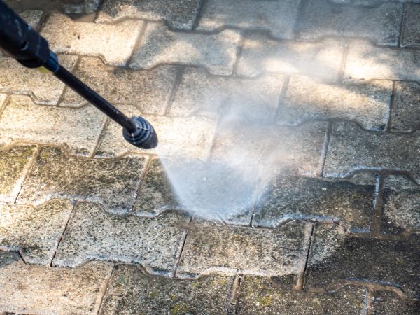 Paver Pressure Washing in Milton