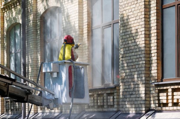 Brick Facade Cleaning in Milton