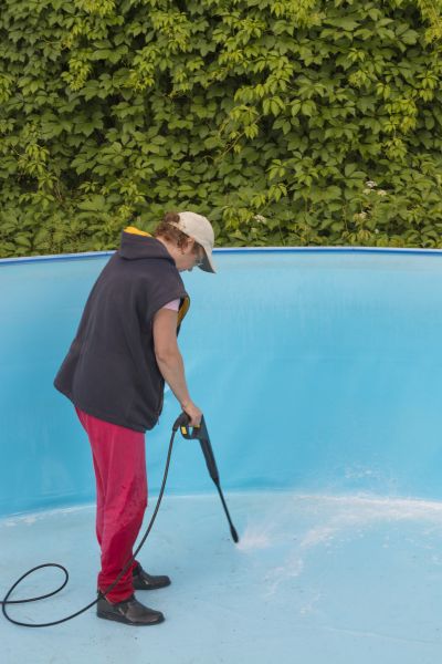 Pool Pressure Washing in Milton