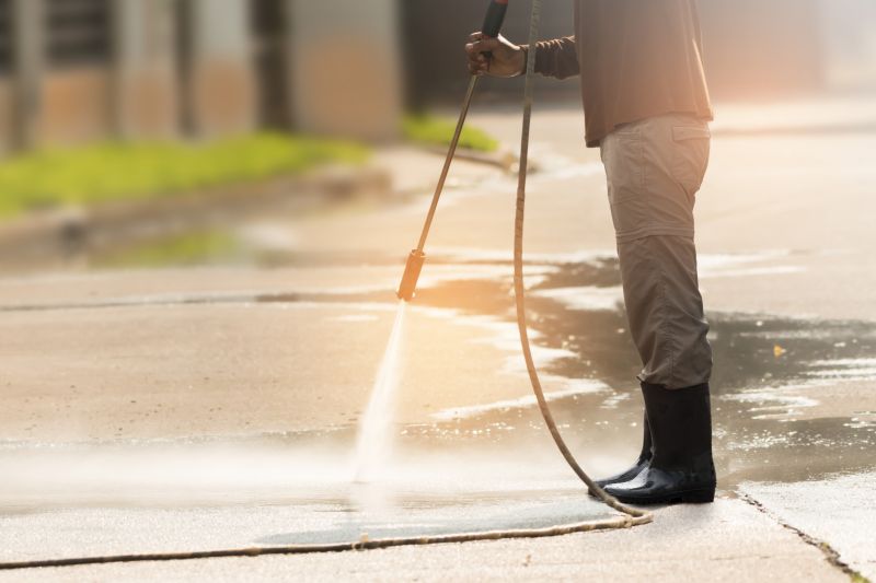 Residential Concrete Cleaning